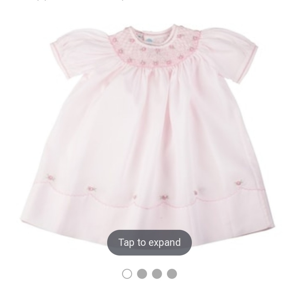 Feltman Brothers pink baby dress